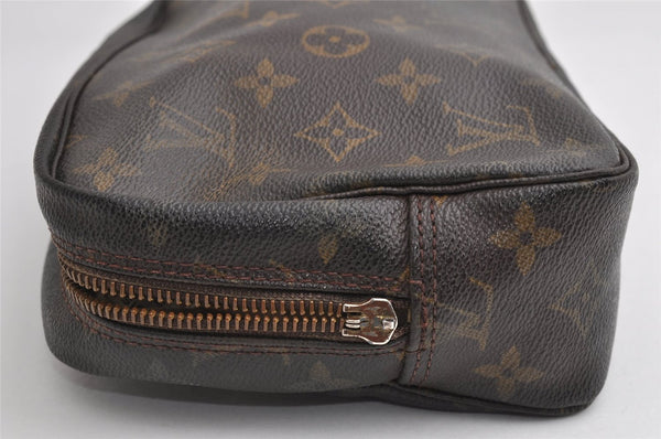 Auth Louis Vuitton Monogram Trousse Toilette 23 Clutch Bag M47524 Junk K4585