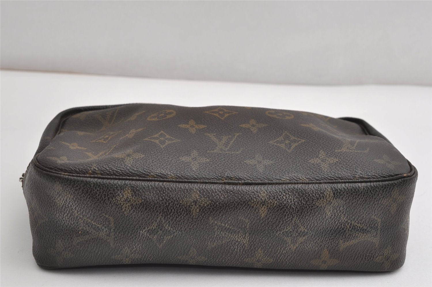 Auth Louis Vuitton Monogram Trousse Toilette 23 Clutch Bag M47524 Junk K4585