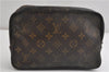 Auth Louis Vuitton Monogram Trousse Toilette 23 Clutch Bag M47524 Junk K4585