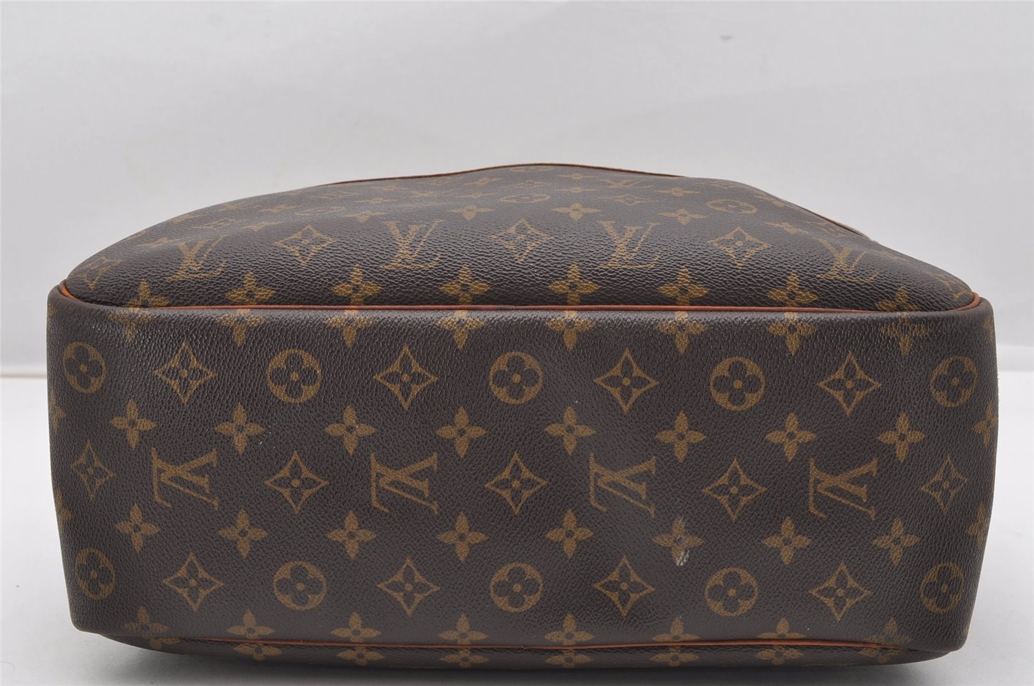 Authentic Louis Vuitton Monogram Deauville Hand Bag M47270 LV Junk K4586