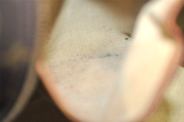 Authentic Louis Vuitton Monogram Deauville Hand Bag M47270 LV Junk K4586