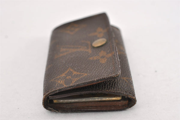 Authentic Louis Vuitton Monogram Multicles 4 Four Hooks Key Case M62631 LV K4593