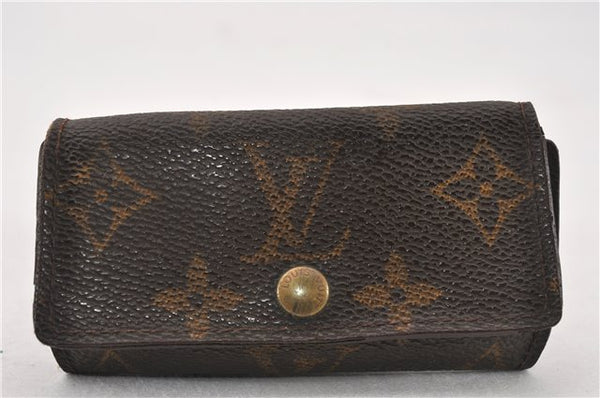 Authentic Louis Vuitton Monogram Multicles 4 Four Hooks Key Case M62631 LV K4593