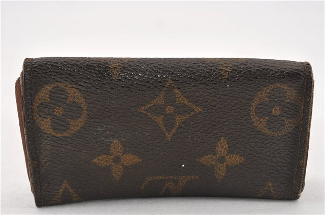 Authentic Louis Vuitton Monogram Multicles 4 Four Hooks Key Case M62631 LV K4593