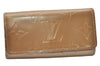Auth Louis Vuitton Vernis Multicles 4 Four Hooks Key Case Beige M91358 LV K4595