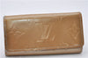 Auth Louis Vuitton Vernis Multicles 4 Four Hooks Key Case Beige M91358 LV K4595