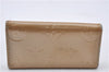 Auth Louis Vuitton Vernis Multicles 4 Four Hooks Key Case Beige M91358 LV K4595