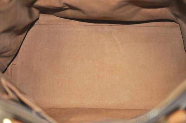 Authentic Louis Vuitton Monogram Cabas Mezzo Shoulder Tote Bag M51151 LV K4596