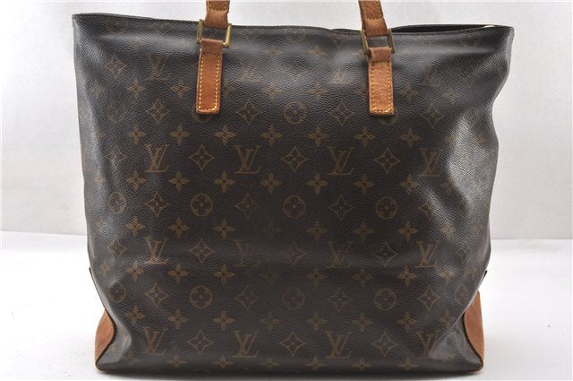 Authentic Louis Vuitton Monogram Cabas Mezzo Shoulder Tote Bag M51151 LV K4596