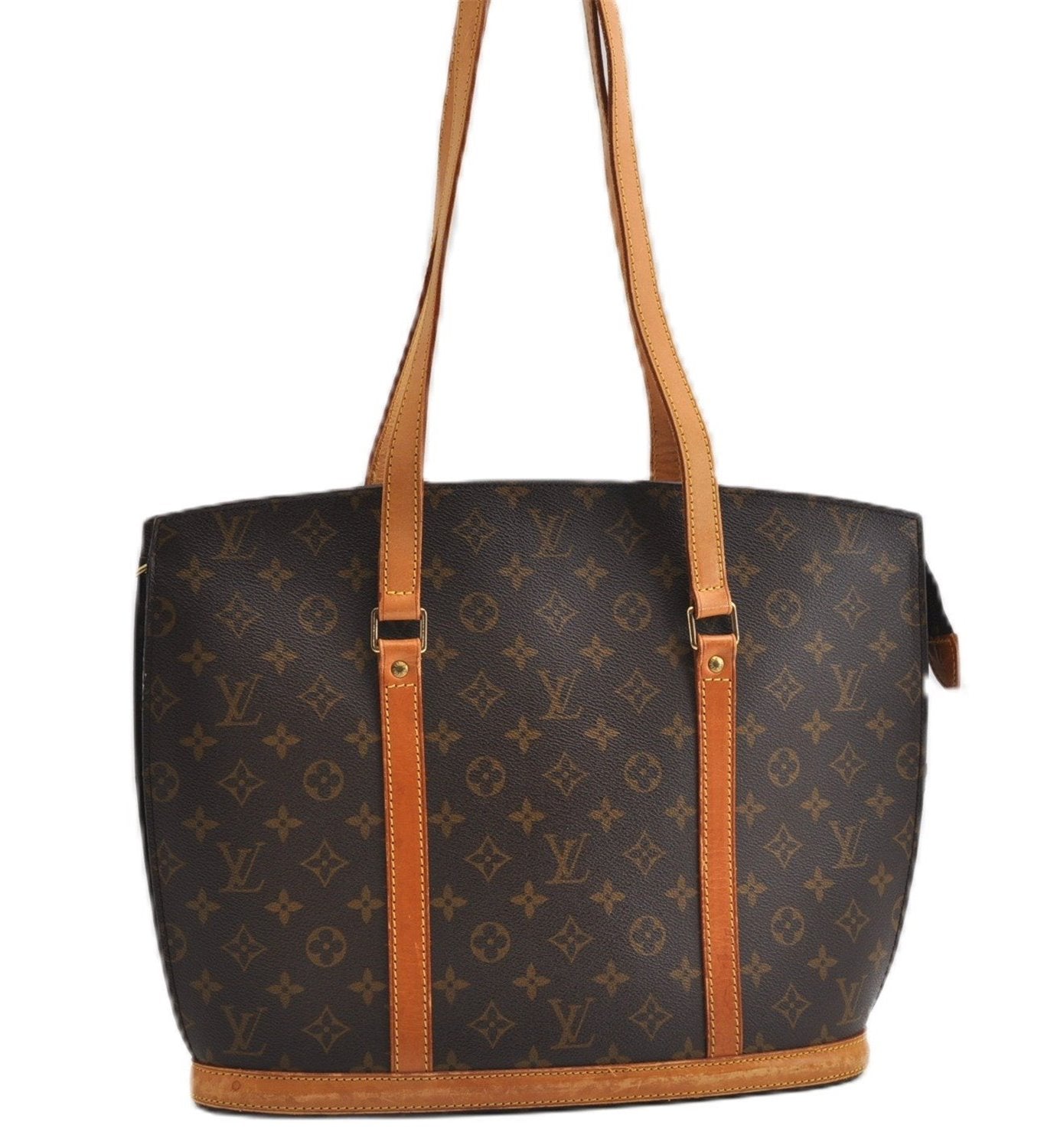Authentic Louis Vuitton Monogram Babylone Shoulder Tote Bag M51102 LV K4598