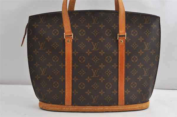 Authentic Louis Vuitton Monogram Babylone Shoulder Tote Bag M51102 LV K4598