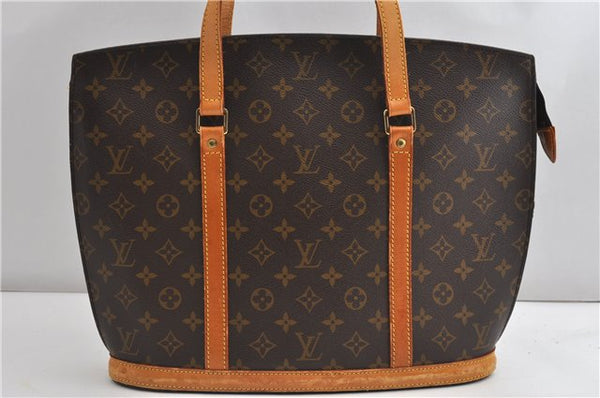 Authentic Louis Vuitton Monogram Babylone Shoulder Tote Bag M51102 LV K4598