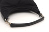 Authentic GUCCI Vintage Shoulder Hand Bag Nylon Leather 0000602 Black  K4599