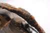 Authentic FENDI Zucchino Clutch Hand Bag Purse PVC Leather Brown K4604