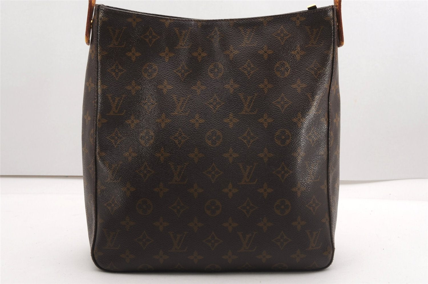 Authentic Louis Vuitton Monogram Looping GM Shoulder Bag M51145 LV K4605