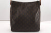 Authentic Louis Vuitton Monogram Looping GM Shoulder Bag M51145 LV K4605