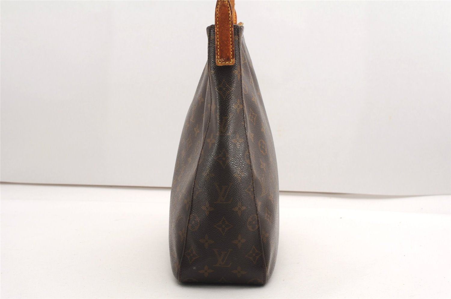 Authentic Louis Vuitton Monogram Looping GM Shoulder Bag M51145 LV K4605