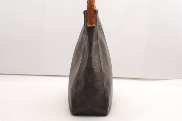 Authentic Louis Vuitton Monogram Looping GM Shoulder Bag M51145 LV K4605