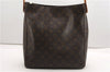 Authentic Louis Vuitton Monogram Looping GM Shoulder Bag M51145 LV K4605