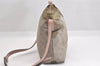 Authentic GUCCI Shoulder Cross Body Bag GG Nylon Leather 314529 Light Gray K4608