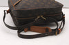Authentic Louis Vuitton Monogram Danube 28 Shoulder Cross Body Bag LV K4612