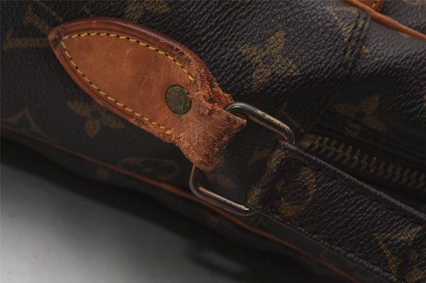 Authentic Louis Vuitton Monogram Danube 28 Shoulder Cross Body Bag LV K4612