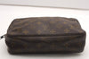 Auth Louis Vuitton Monogram Trousse Toilette 23 Clutch Hand Bag Old Model K4614