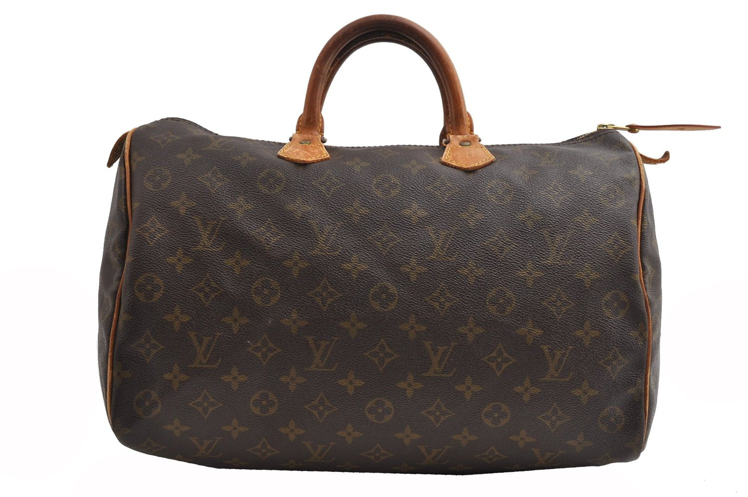 Authentic Louis Vuitton Monogram Speedy 35 Hand Boston Bag Old Model LV K4615