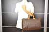 Authentic Louis Vuitton Monogram Speedy 35 Hand Boston Bag Old Model LV K4615