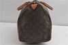 Authentic Louis Vuitton Monogram Speedy 35 Hand Boston Bag Old Model LV K4615