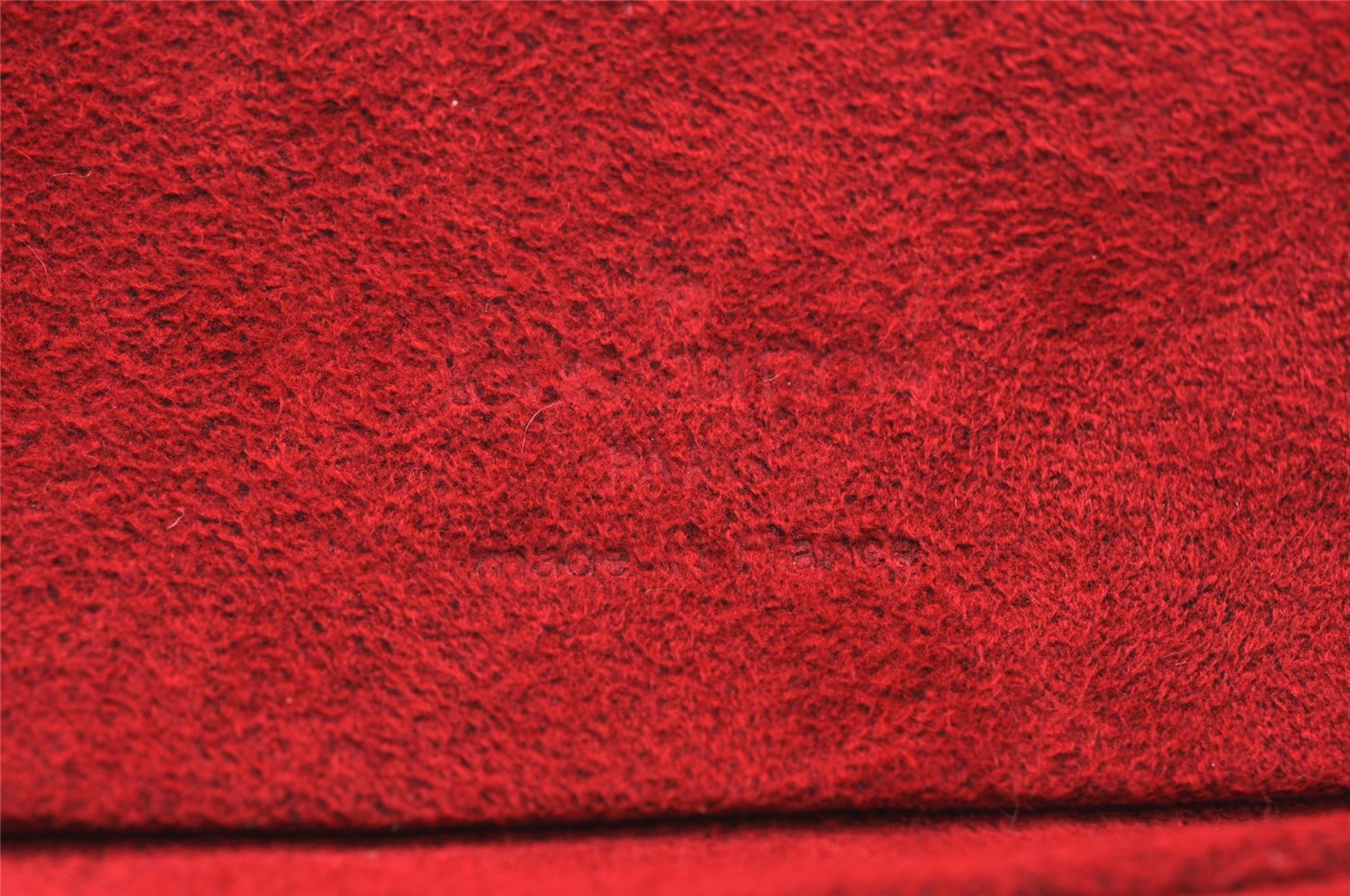 Authentic Louis Vuitton Epi Cannes Red Cosmetic Hand Bag M48037 LV Junk K4616