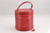 Authentic Louis Vuitton Epi Cannes Red Cosmetic Hand Bag M48037 LV Junk K4616