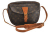 Authentic Louis Vuitton Monogram Jeune Fille GM M51225 Shoulder Cross Bag K4618