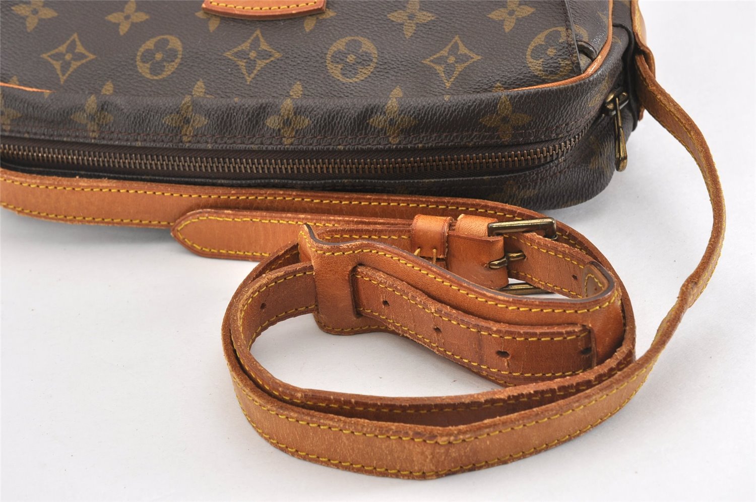 Authentic Louis Vuitton Monogram Jeune Fille GM M51225 Shoulder Cross Bag K4618