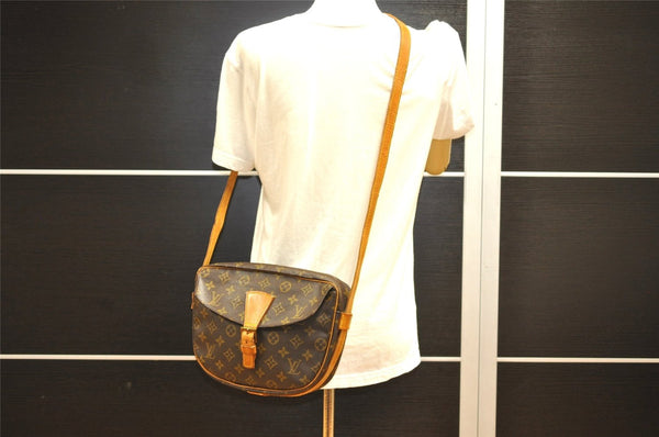 Authentic Louis Vuitton Monogram Jeune Fille GM M51225 Shoulder Cross Bag K4618