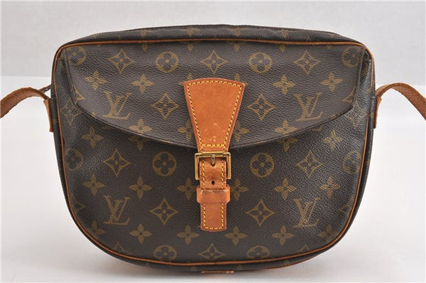 Authentic Louis Vuitton Monogram Jeune Fille GM M51225 Shoulder Cross Bag K4618