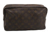 Auth Louis Vuitton Monogram Trousse Toilette 28 Clutch Hand Bag Old Model K4619