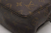 Auth Louis Vuitton Monogram Trousse Toilette 28 Clutch Hand Bag Old Model K4619