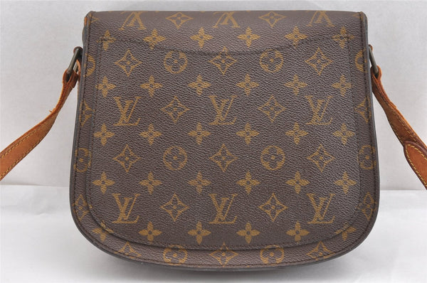 Auth Louis Vuitton Monogram Saint Cloud GM Shoulder Cross Bag Old Model LV K4625
