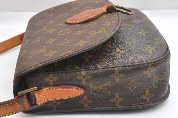 Auth Louis Vuitton Monogram Saint Cloud GM Shoulder Cross Bag Old Model LV K4625