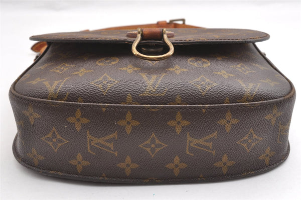 Auth Louis Vuitton Monogram Saint Cloud GM Shoulder Cross Bag Old Model LV K4625