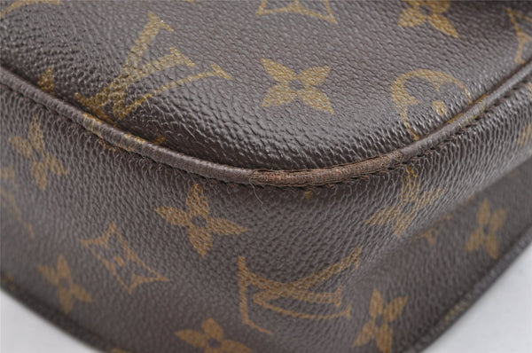 Auth Louis Vuitton Monogram Saint Cloud GM Shoulder Cross Bag Old Model LV K4625