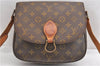 Auth Louis Vuitton Monogram Saint Cloud GM Shoulder Cross Bag Old Model LV K4625