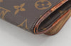 Authentic Louis Vuitton Monogram Pochette Twin PM Shoulder Bag M51854 LV K4627