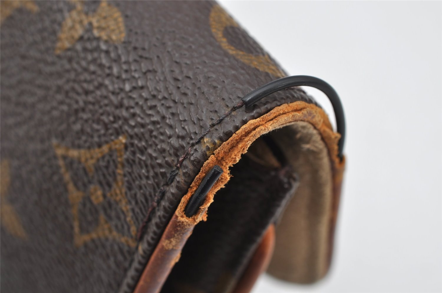 Authentic Louis Vuitton Monogram Pochette Twin PM Shoulder Bag M51854 LV K4627