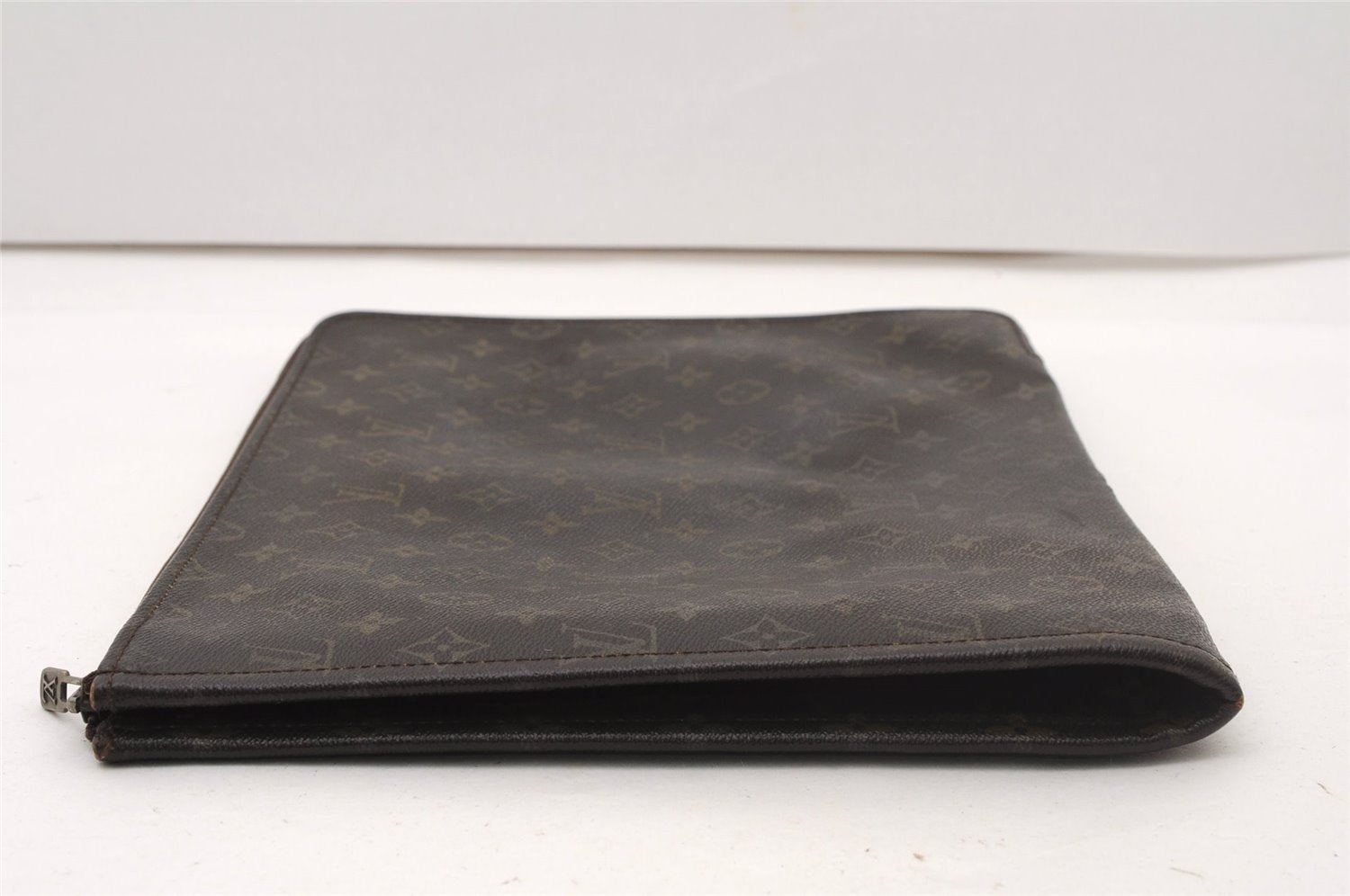 Authentic Louis Vuitton Monogram Poche Documents Document Case M53400 LV K4629