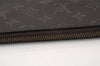 Authentic Louis Vuitton Monogram Poche Documents Document Case M53400 LV K4629