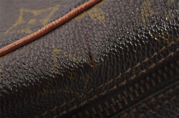 Authentic Louis Vuitton Monogram Marceau Shoulder Cross Body Bag Old Model K4638