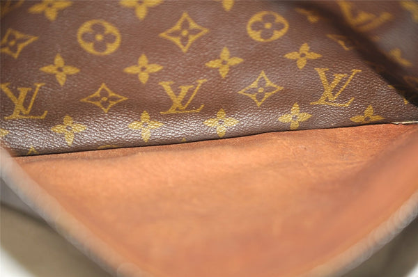 Authentic Louis Vuitton Monogram Marceau Shoulder Cross Body Bag Old Model K4638