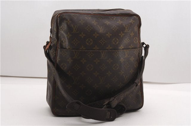 Authentic Louis Vuitton Monogram Marceau Shoulder Cross Body Bag Old Model K4638